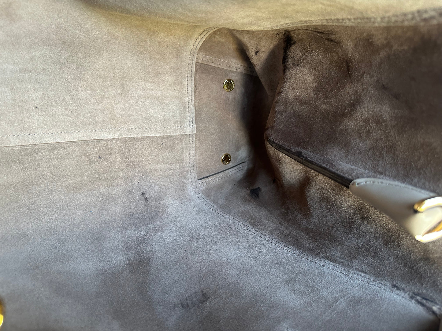 Louis Vuitton Tote W Verreur Monogram Calfskin Galle Graige PM Tote