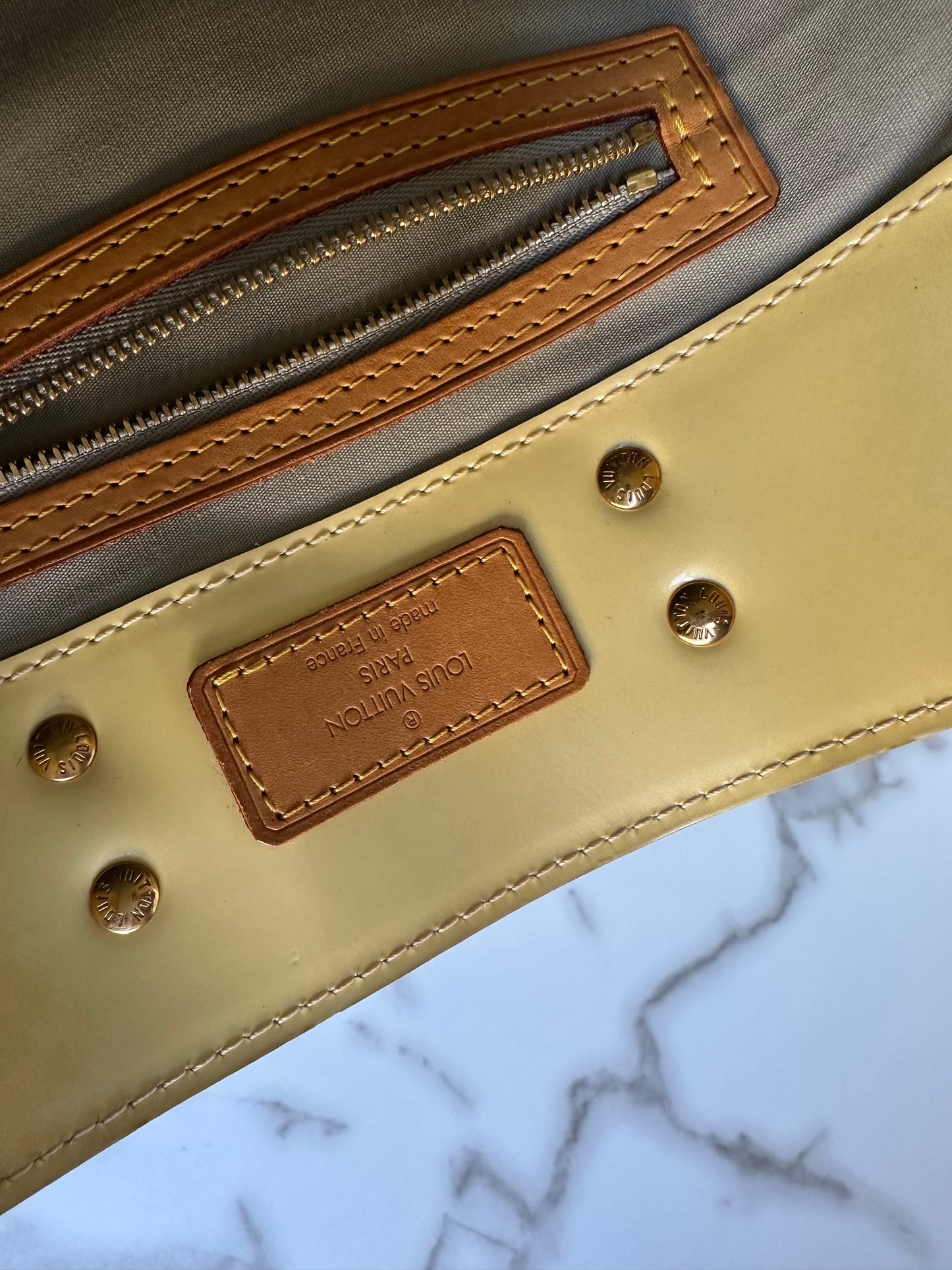 Available Louis Vuitton VERNIS mini bag