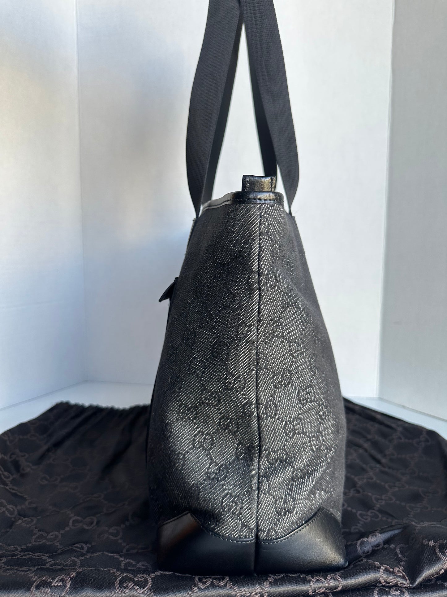 Gucci Vintage GG Canvas Tote