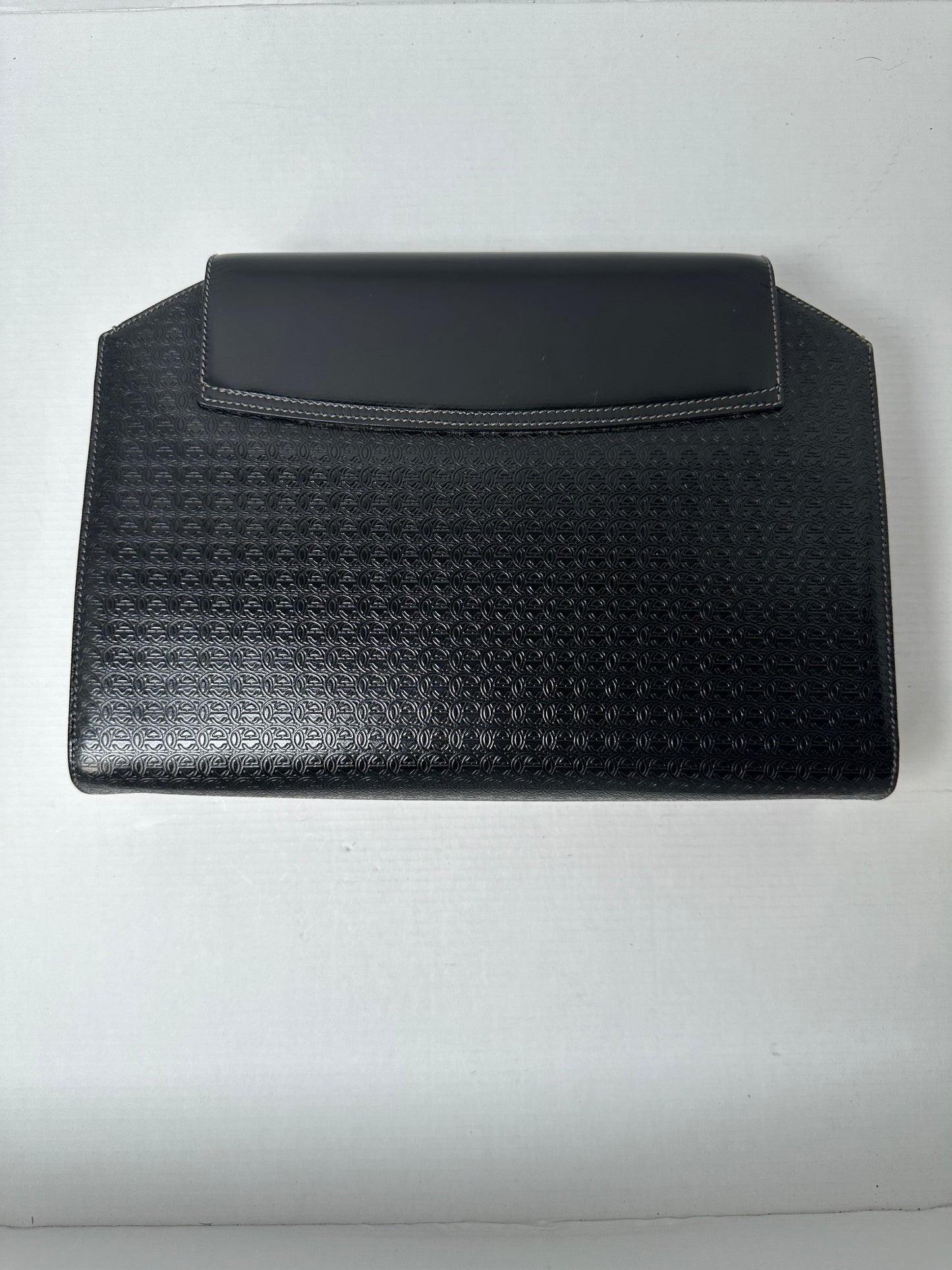 Gucci Clutch black vintage GG