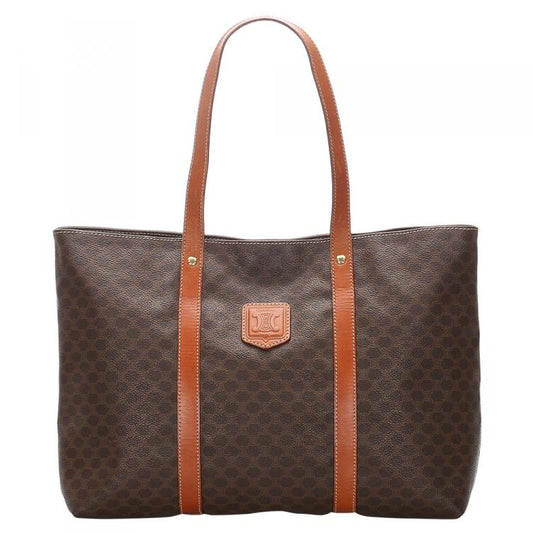 Celine Triomphe Vintage leather tote