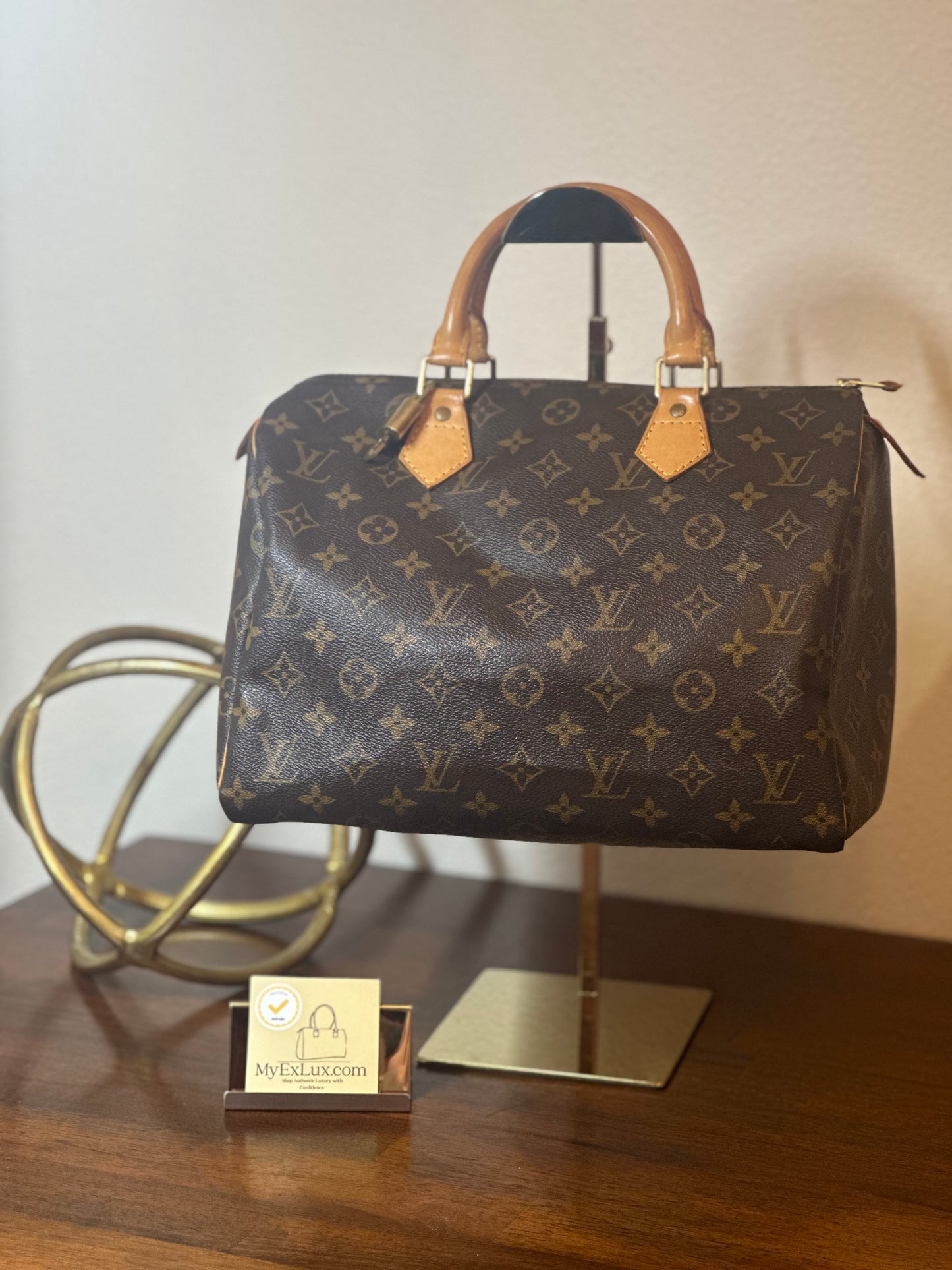 Louis Vuitton Monogram Speedy 30 bag