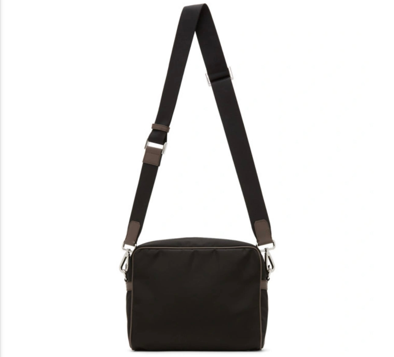 Available Fendi Black Forever Fendi East/West Messenger Bag