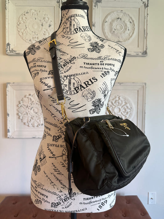 Available Prada Shoulder Bag Nylon Shoulder Bag Olive