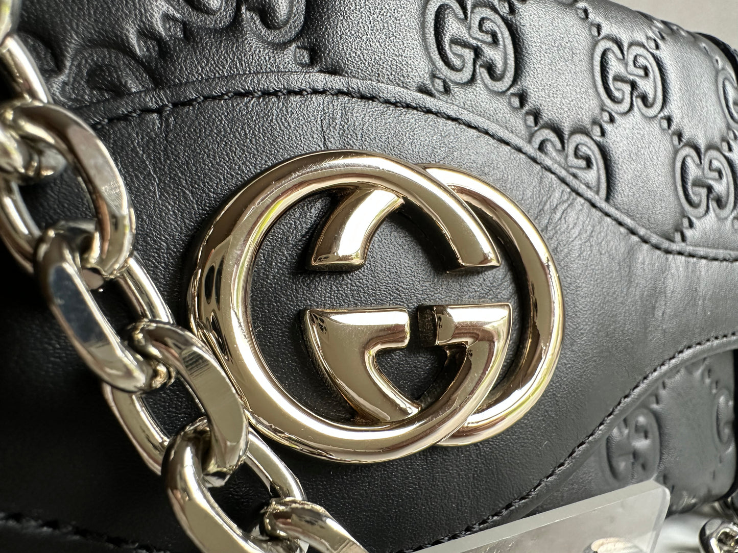 Available Gucci Guccissima Sukey Continental Wallet Continental Wallet Black