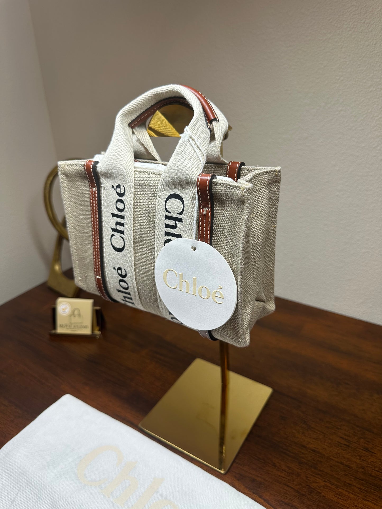 Chloe Woody Tote Mini