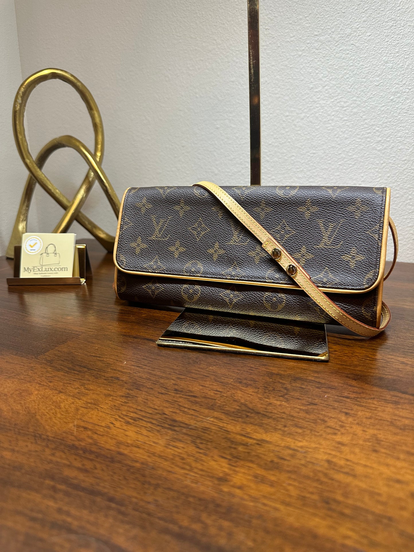 Louis Vuitton Monogram Pochette Twin